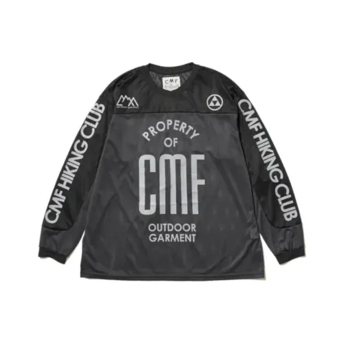 COMFY OUTDOOR GARMENT Черная унисекс футболка