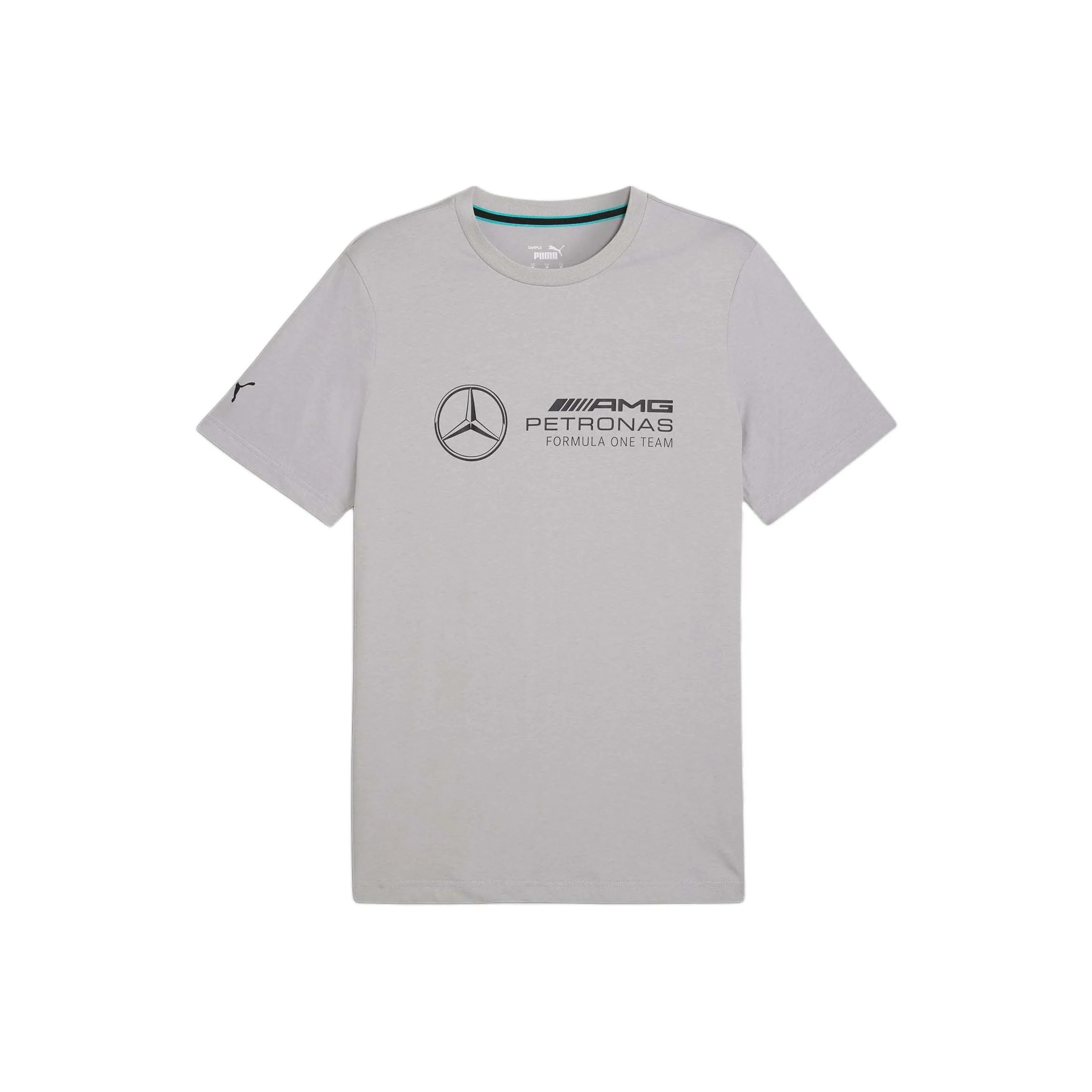 PUMA Mercedes AMG Petronas F1 SS24 T Shirt Men's Gray