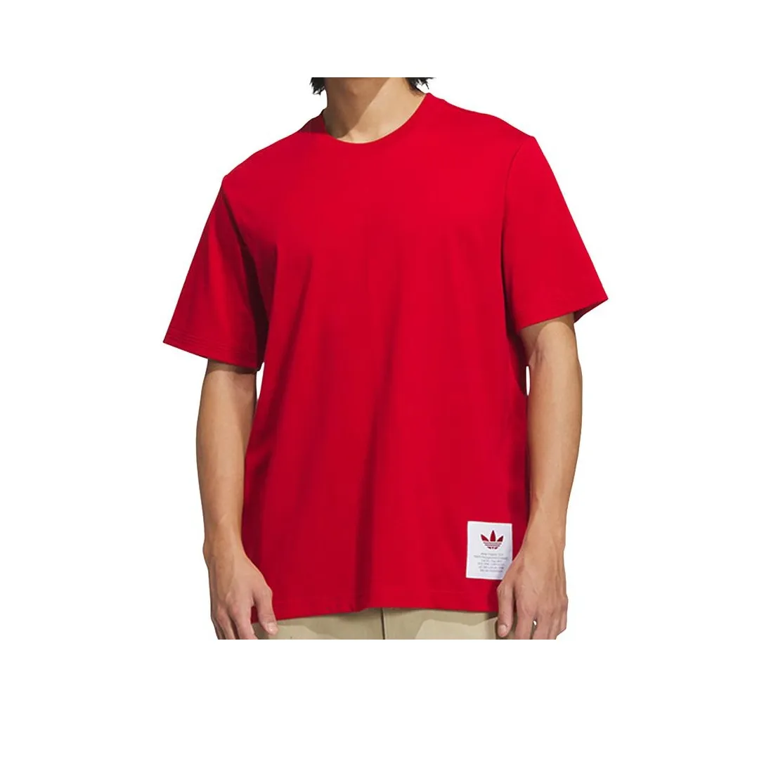 Adidas Red Мужская T-рубашка