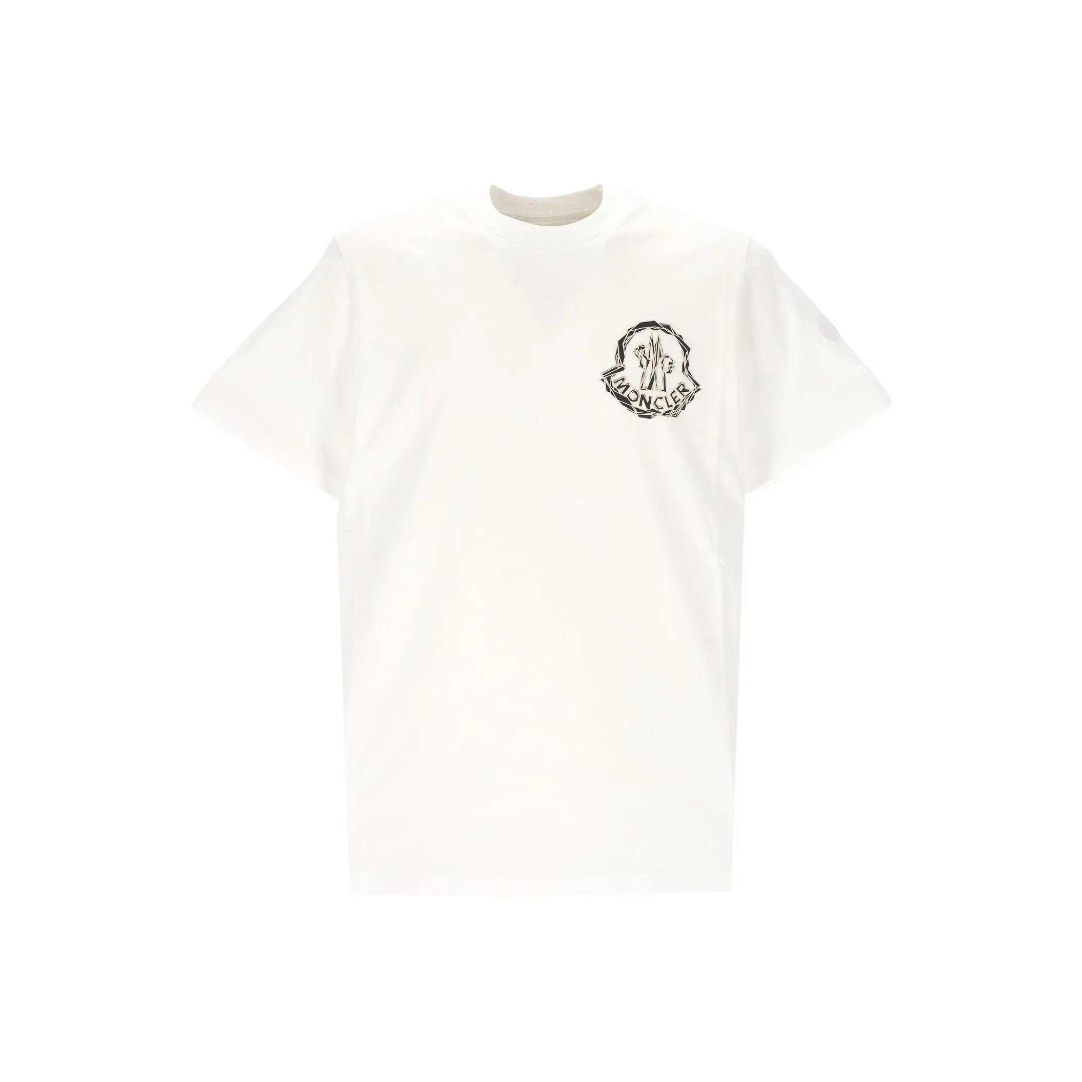 Moncler SS25 T-Shirt Мужской Белый