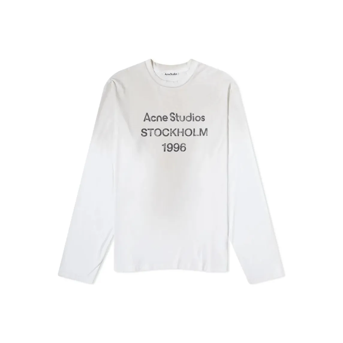 Acne Studios T-Shirt Унисекс Серый Белый