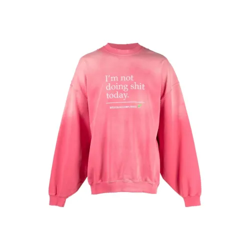 Vetements Розовый Унисекс Толстовки