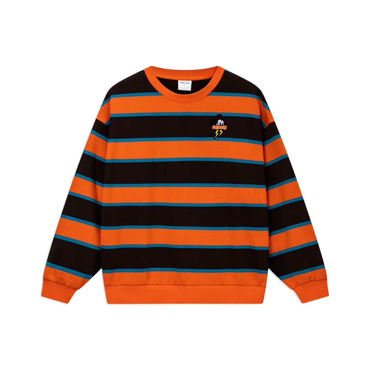 LiNing Disney Sweatshirt Unisex Couple's Flame Orange