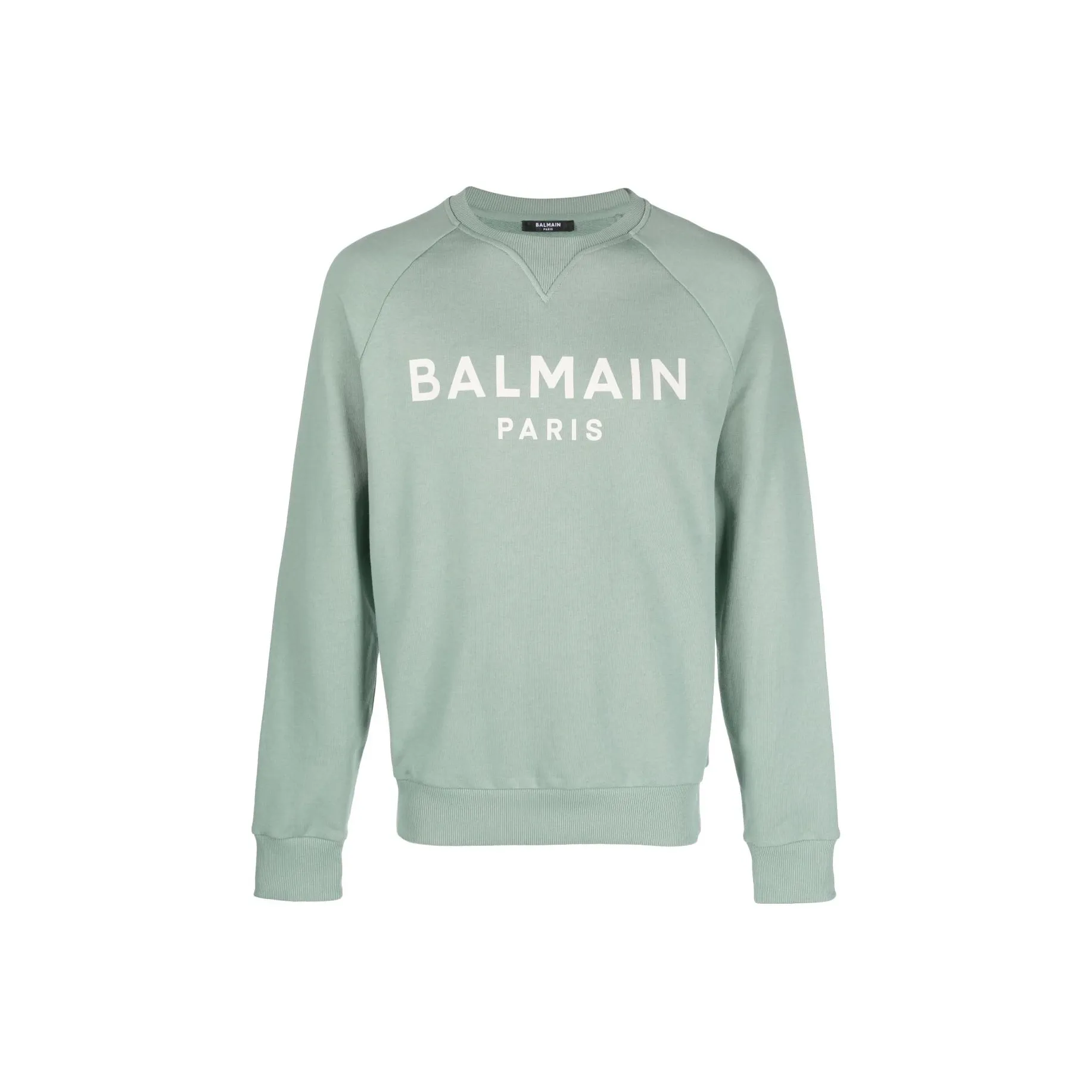BALMAIN Sweatshirts Men's Light Green