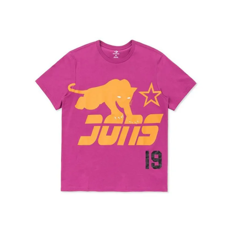 Конверс x Just Don T Рубашка Мужская Розовая Красная