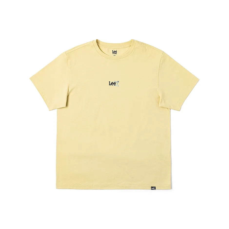Lee Желтая Унисекс Футболка