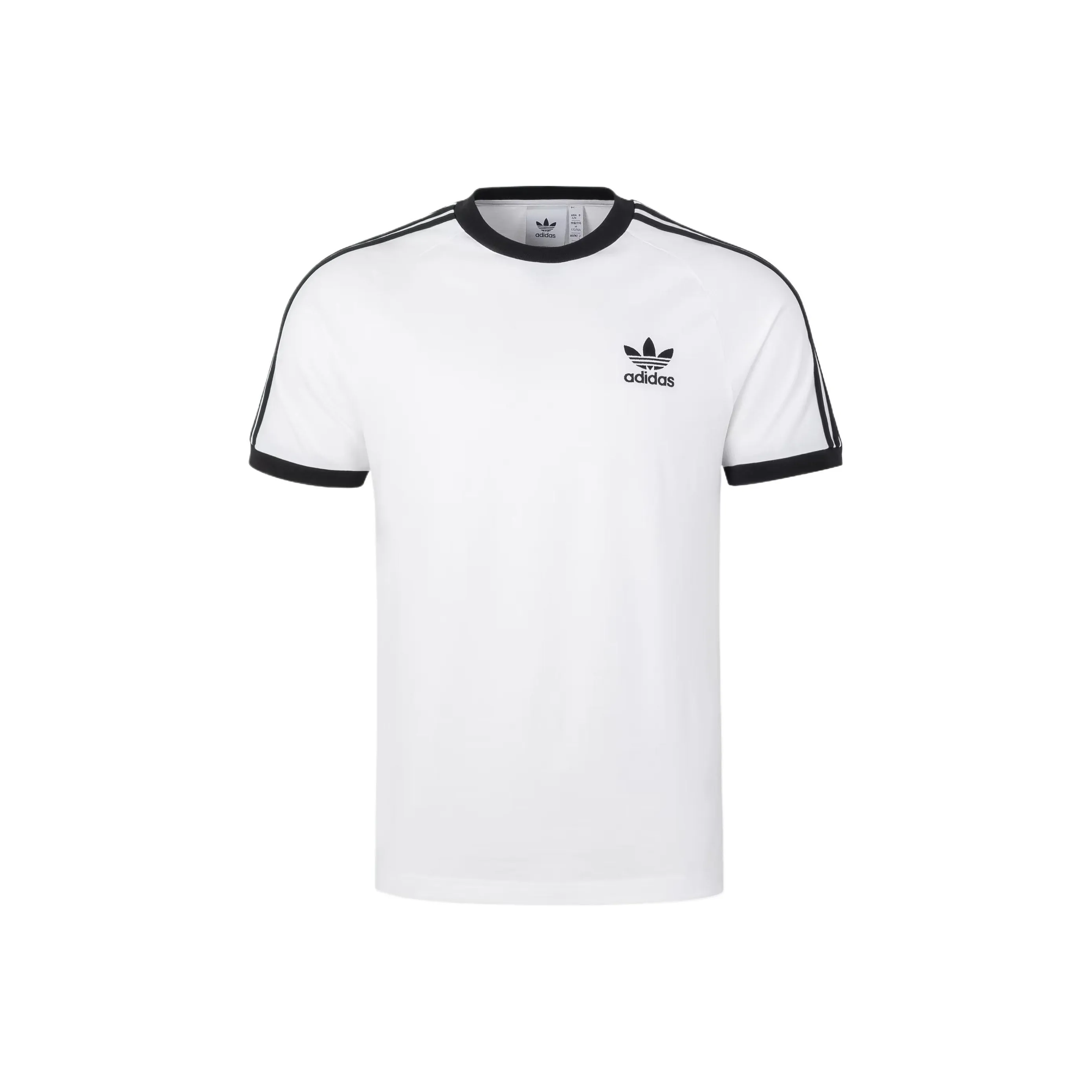 Adidas 3 Stripes T-Shirt Мужская Белая