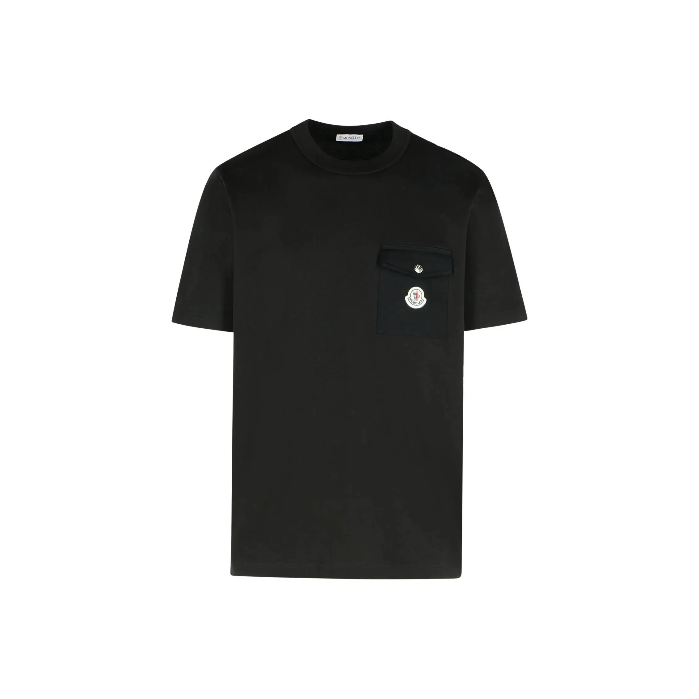 MONCLER Мужские черные T-рубашки