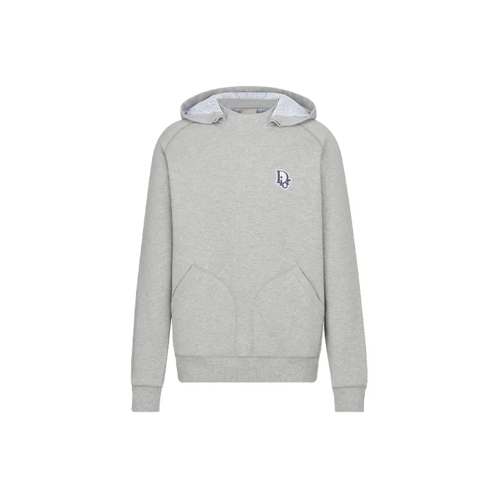 DIOR Dior Quarterly New Products Sweatshirt Men's Gray