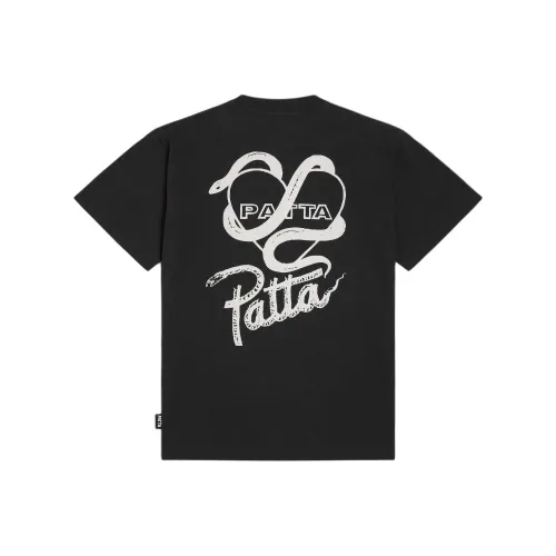 PATTA Черная Унисекс Футболка