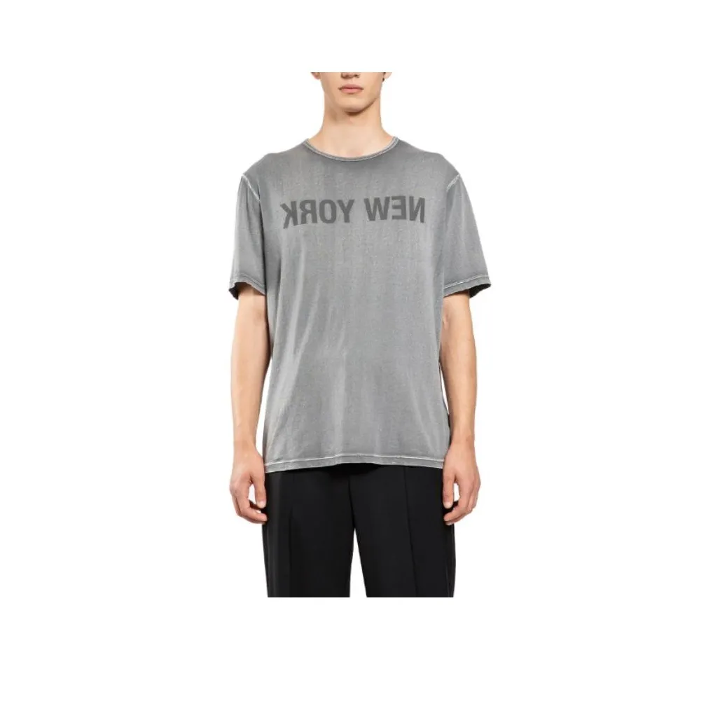 Helmut Lang T-Shirt Унисекс Серый