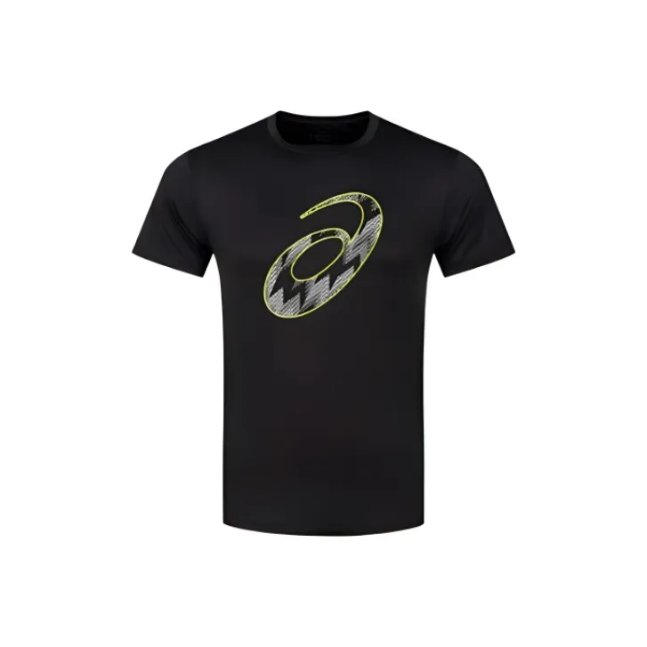 Asics T Shirts Men's Black