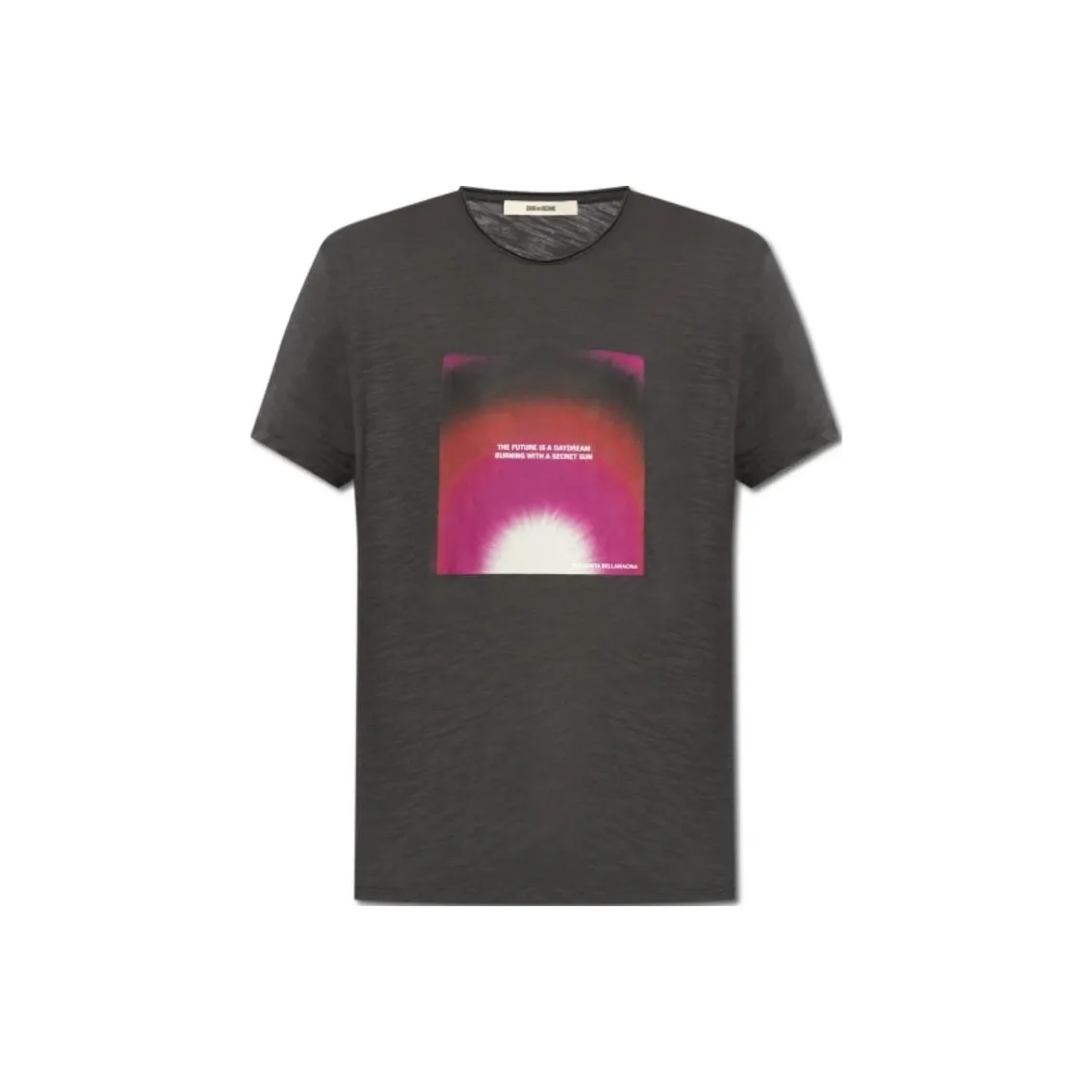 Zadig & Voltaire X Greta Bellamacina Toby Photoprint Crewneck T Shirt