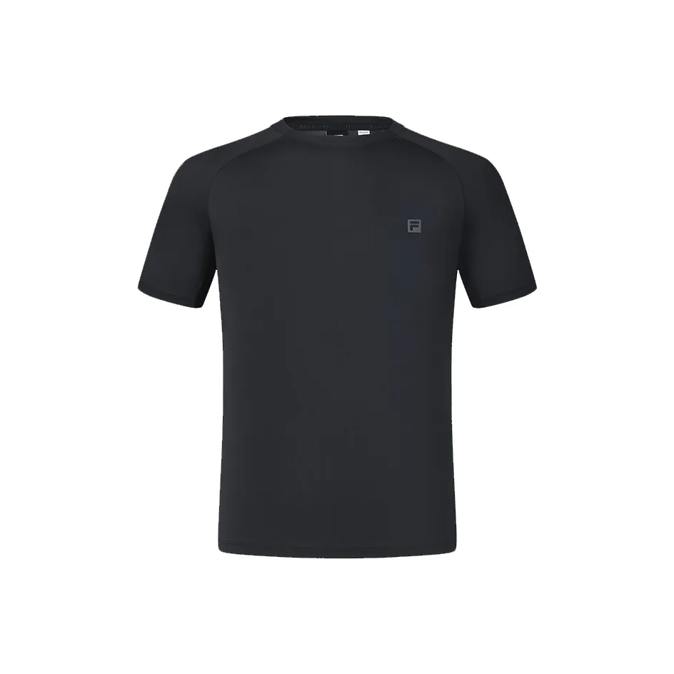 FILA Фитнес Темно-черные Мужские T-рубашки
