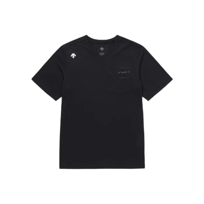 DESCENTE BLEU T Shirts Unisex