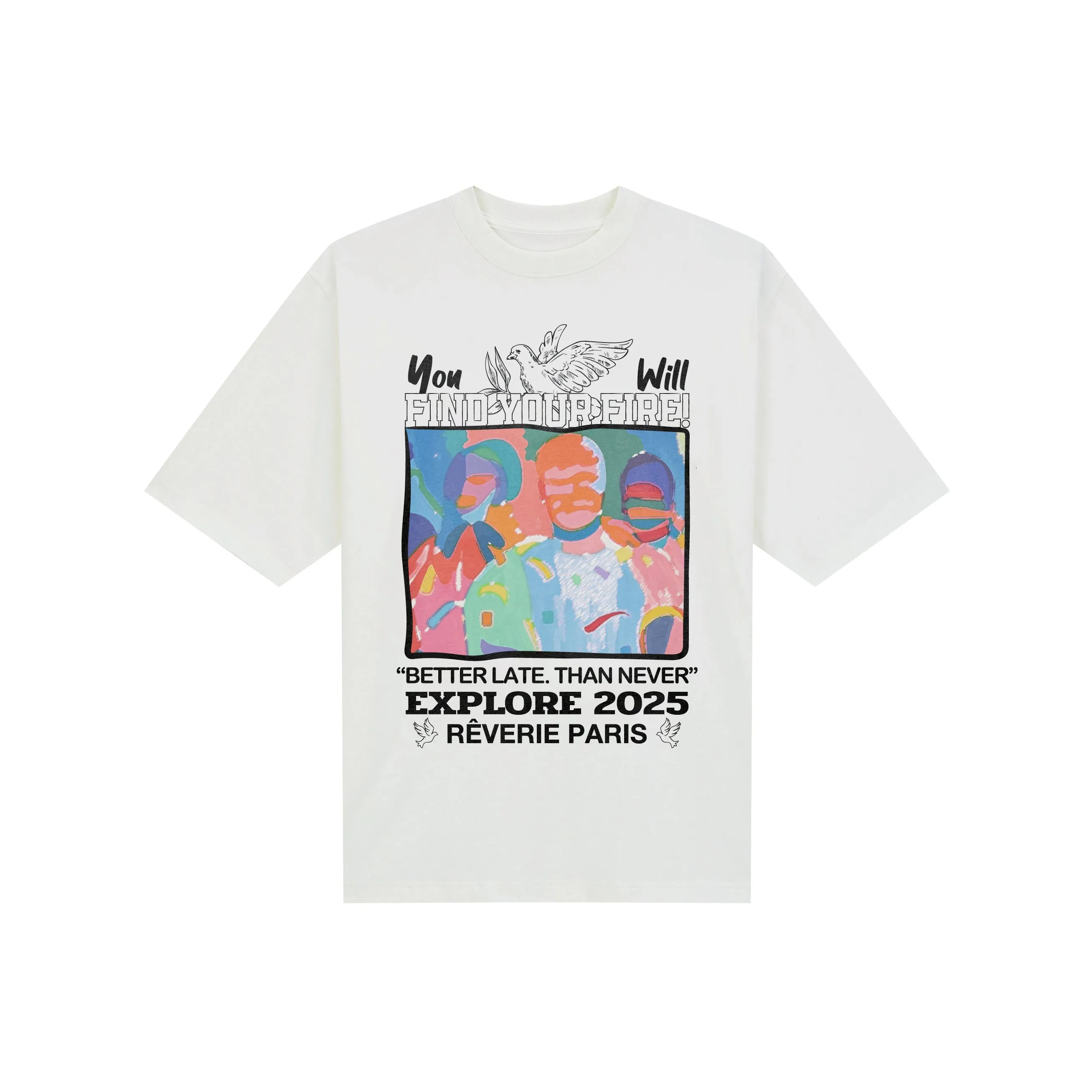 Cicibella RÊVERIE T Shirt Unisex White