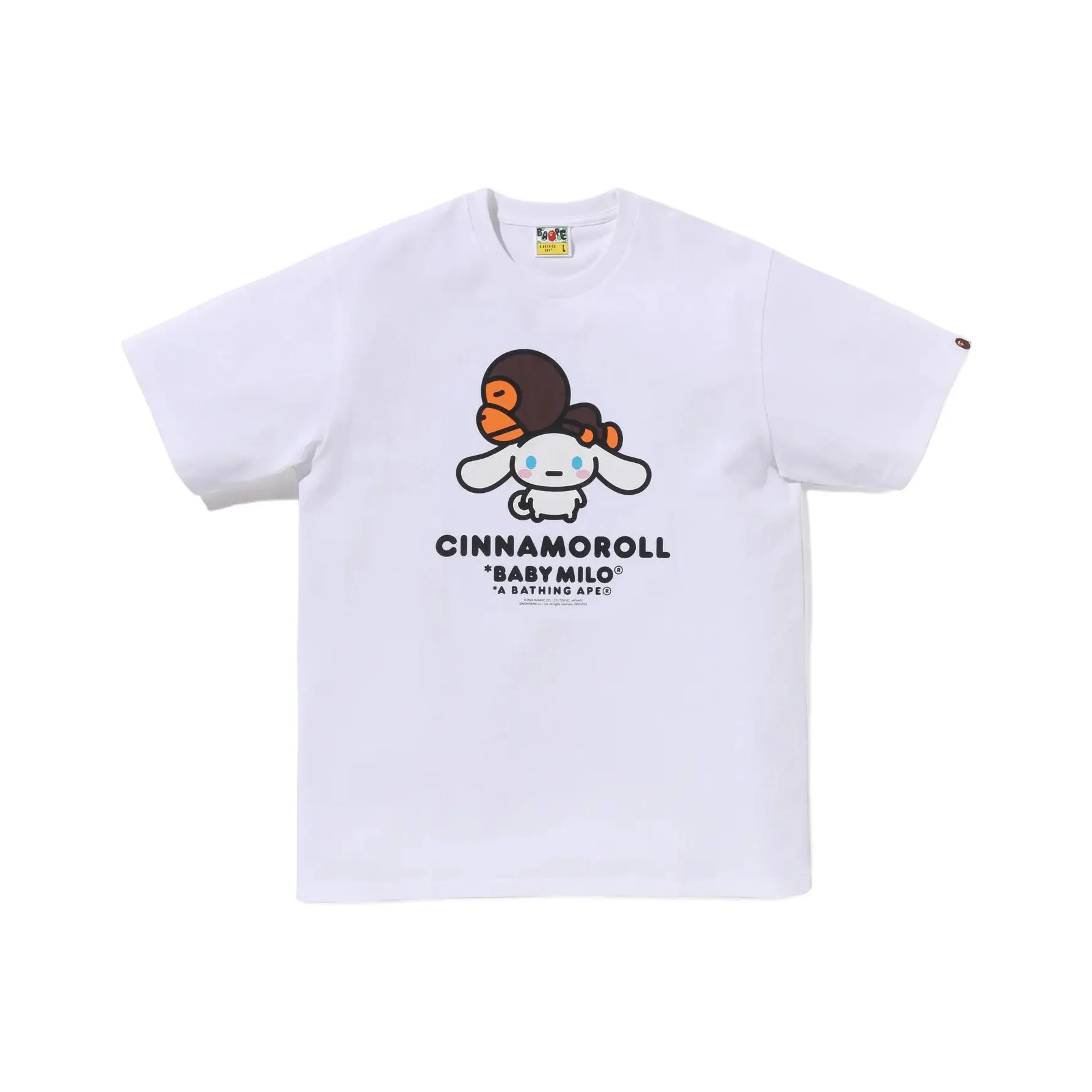 Bape X Cinnamoroll Baby Milo Tee