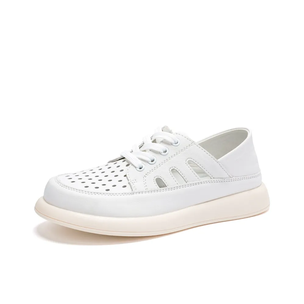 Reivanti противоскользящие низкие кроссовки для скейтбординга белые для женщин