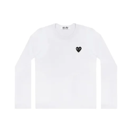 CDG Play Белая Унисекс Футболка