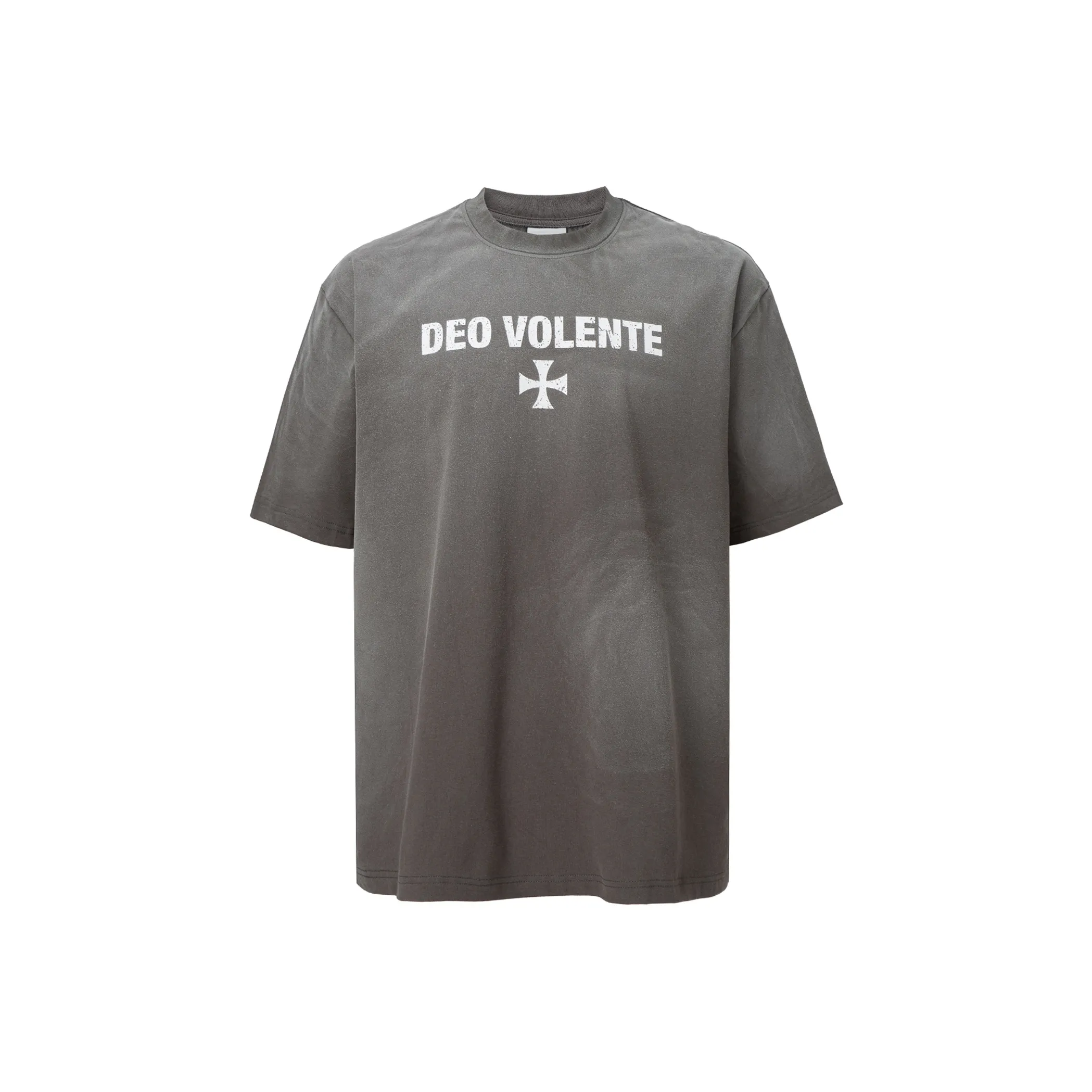 FIRE 2 COLD EGO Короткий рукав Унисекс Серый