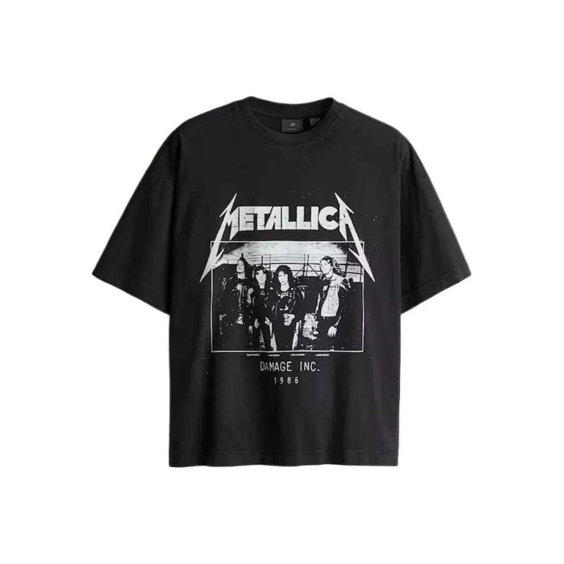 H&M T Shirts Men's Black