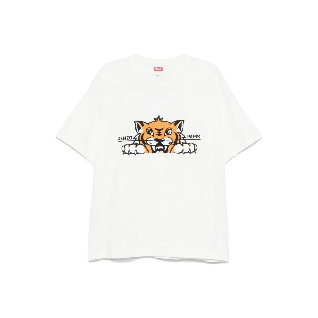 KENZO Happy Tiger Cotton T shirt