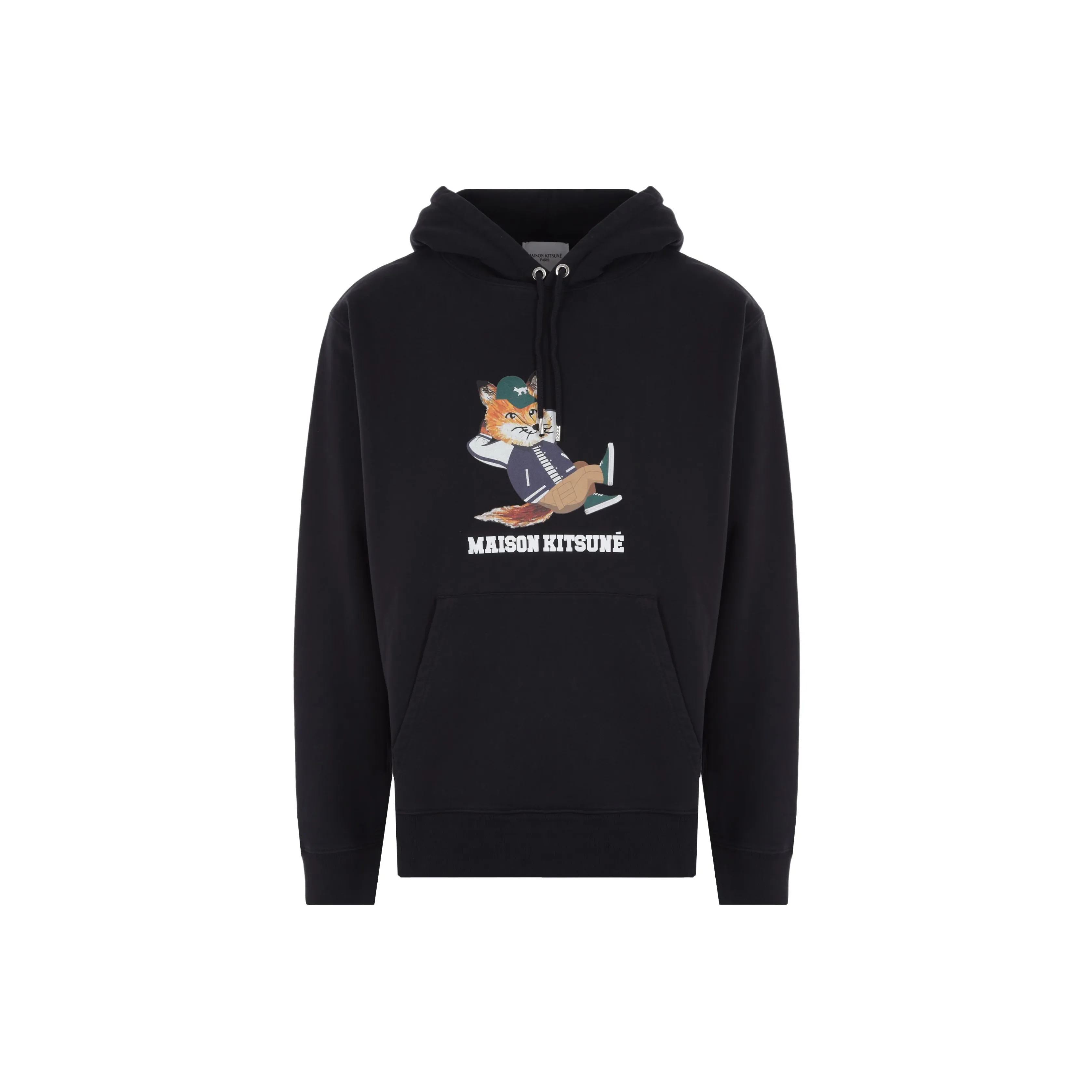Maison Kitsune Chillax Fox Cotton Hoodie