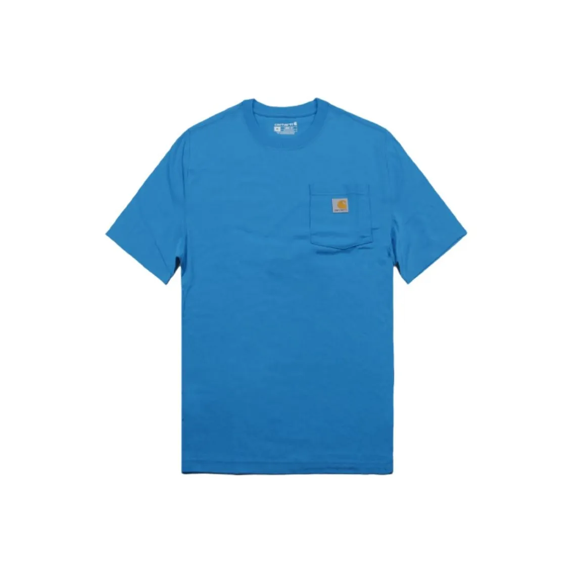 Carhartt K87 Свободный крой Тяжелая Короткая рукавная футболка Мужская Синяя