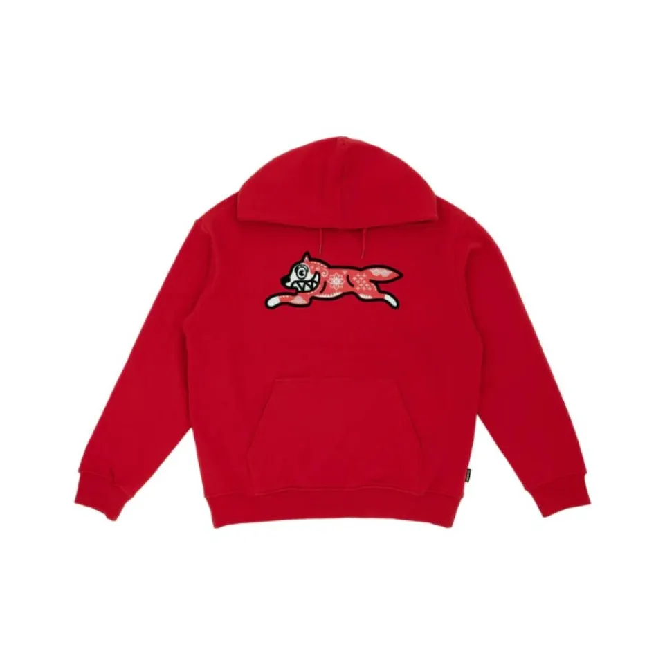 Ice Cream Kirigami Running Dog Flock Hoodie