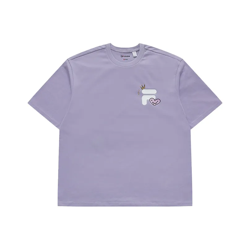 FILA FUSION T-Shirt Унисекс Фантазия Фиолетовый