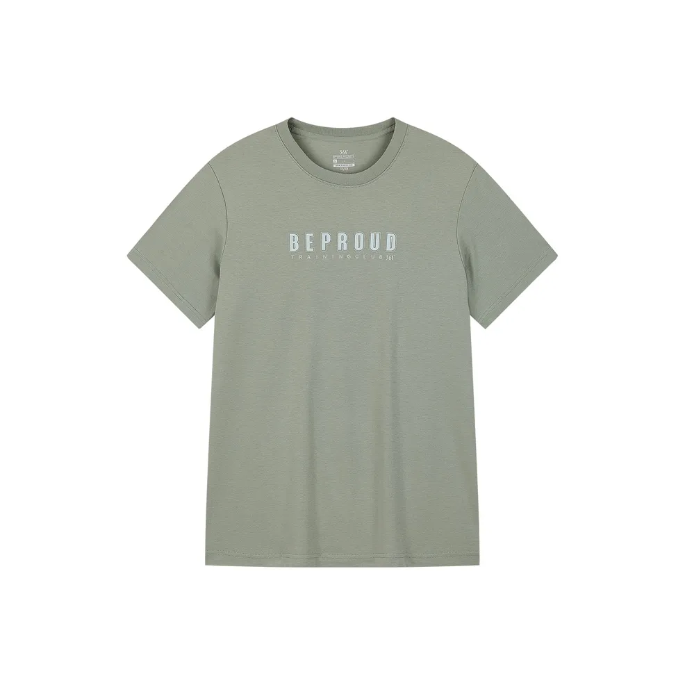 361° T Shirt Men's Yellow Stone Green