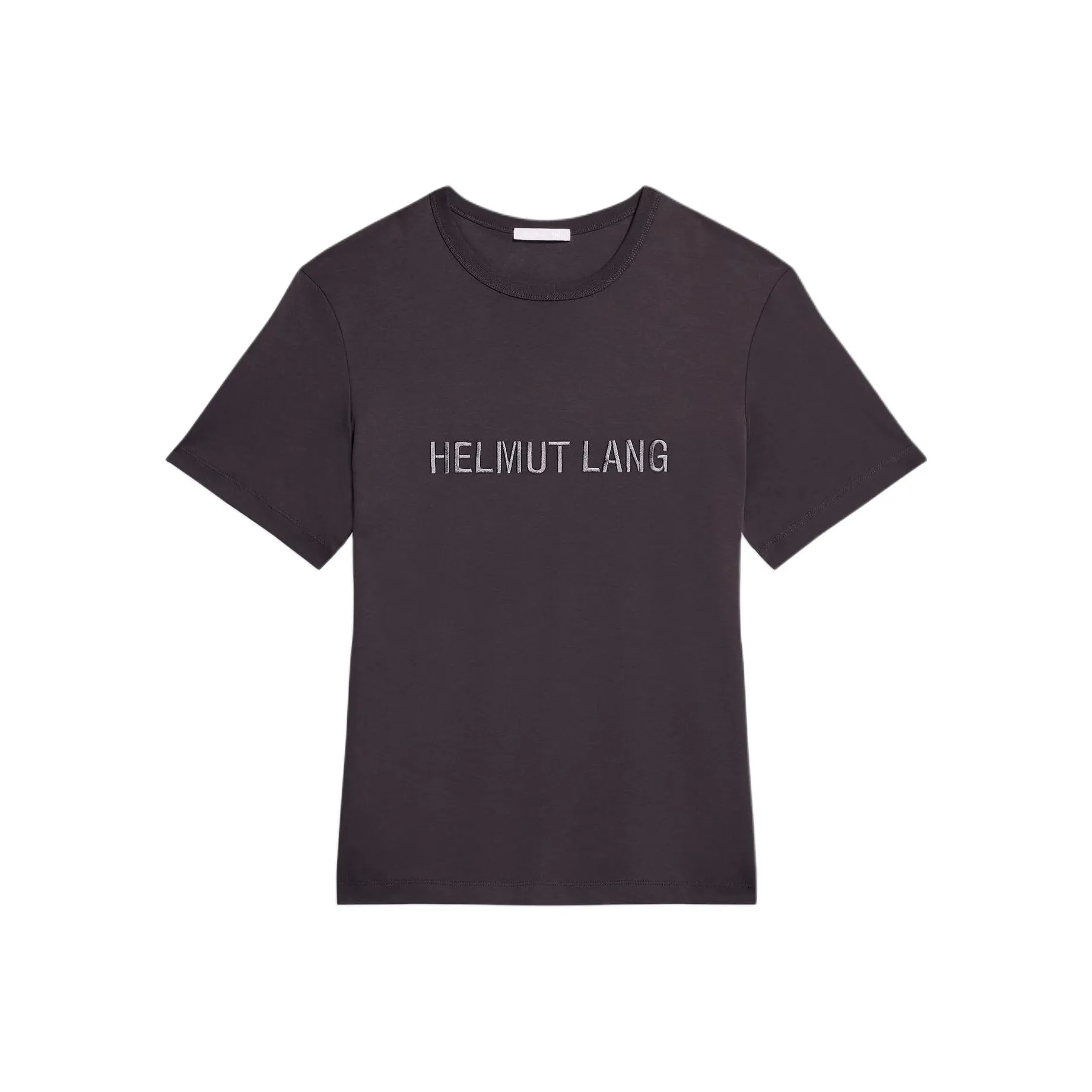 Helmut Lang Logo Embroidered Crewneck T Shirt