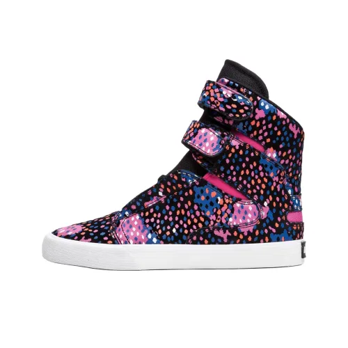 SUPRA Society 2 Кроссовки для скейтбординга Высокие Черные Розовые Синие Женские