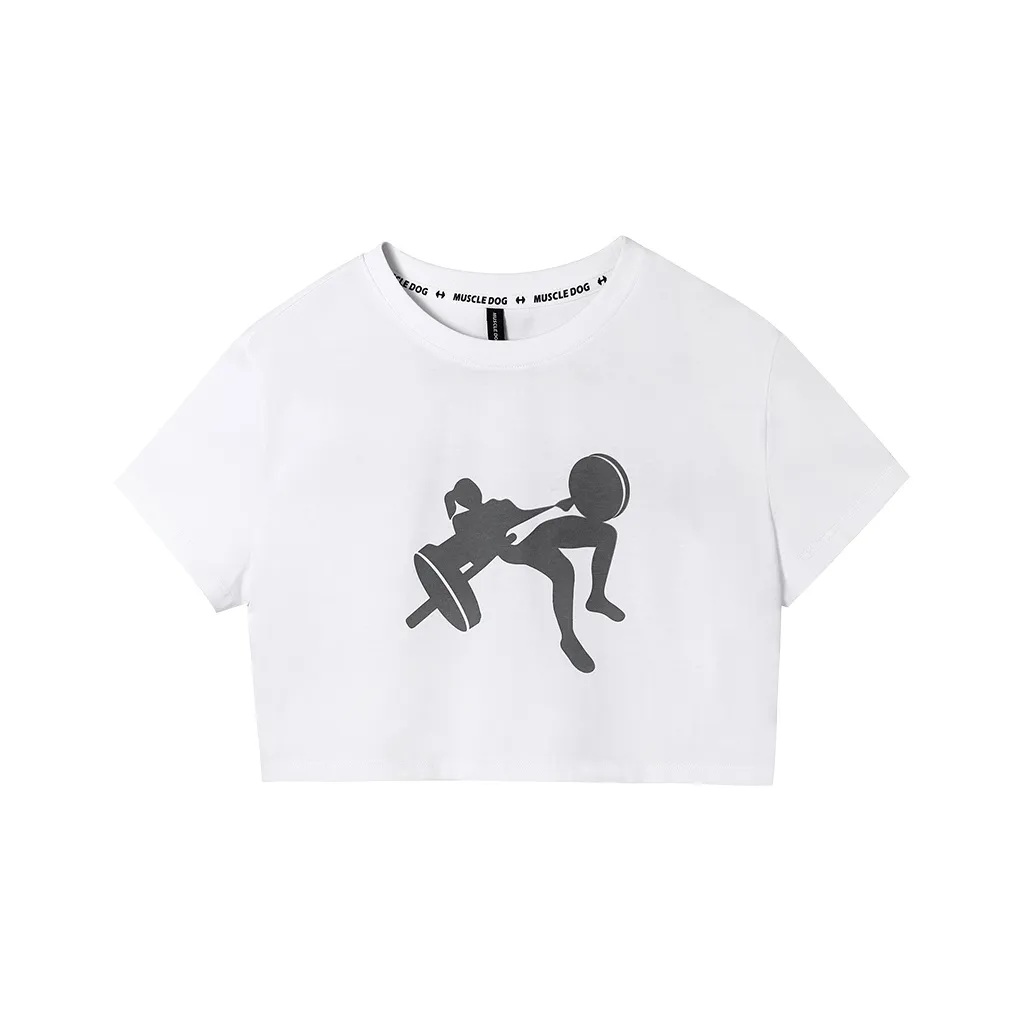 Muscle Dog T Shirts Women's