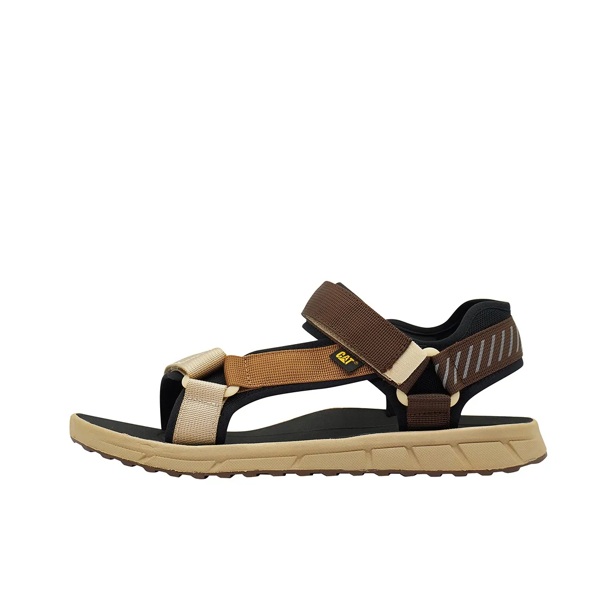 CAT Beach Sandals Men's Dark Khaki