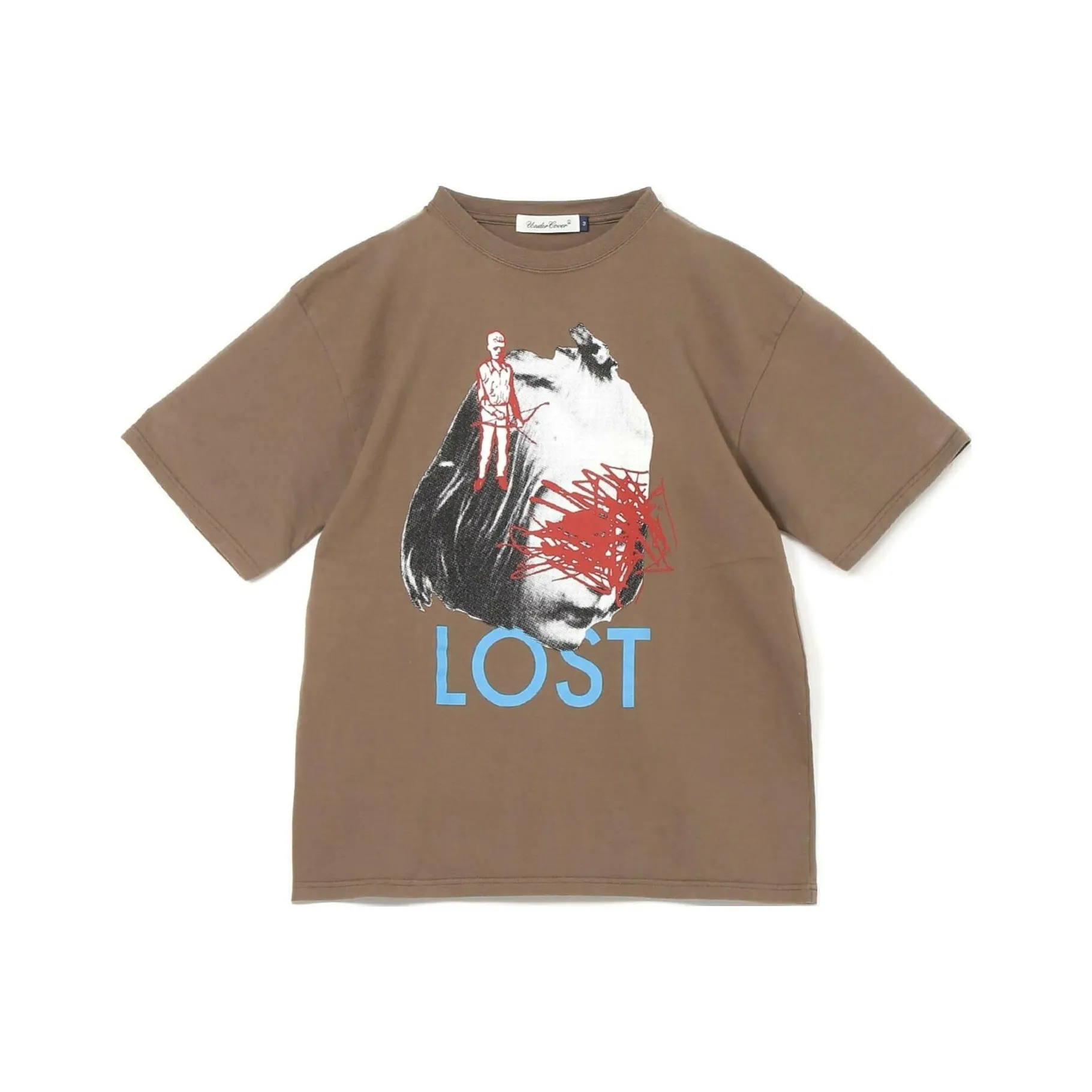 UNDERCOVER Серый Мужской T-Рубашки