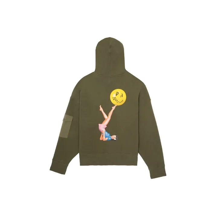 PALM ANGELS Juggler Pin Up Hoodie