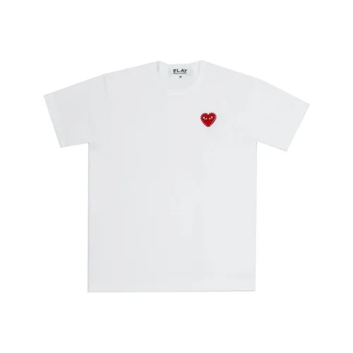 CDG Play Праздничная Красная Унисекс Футболка