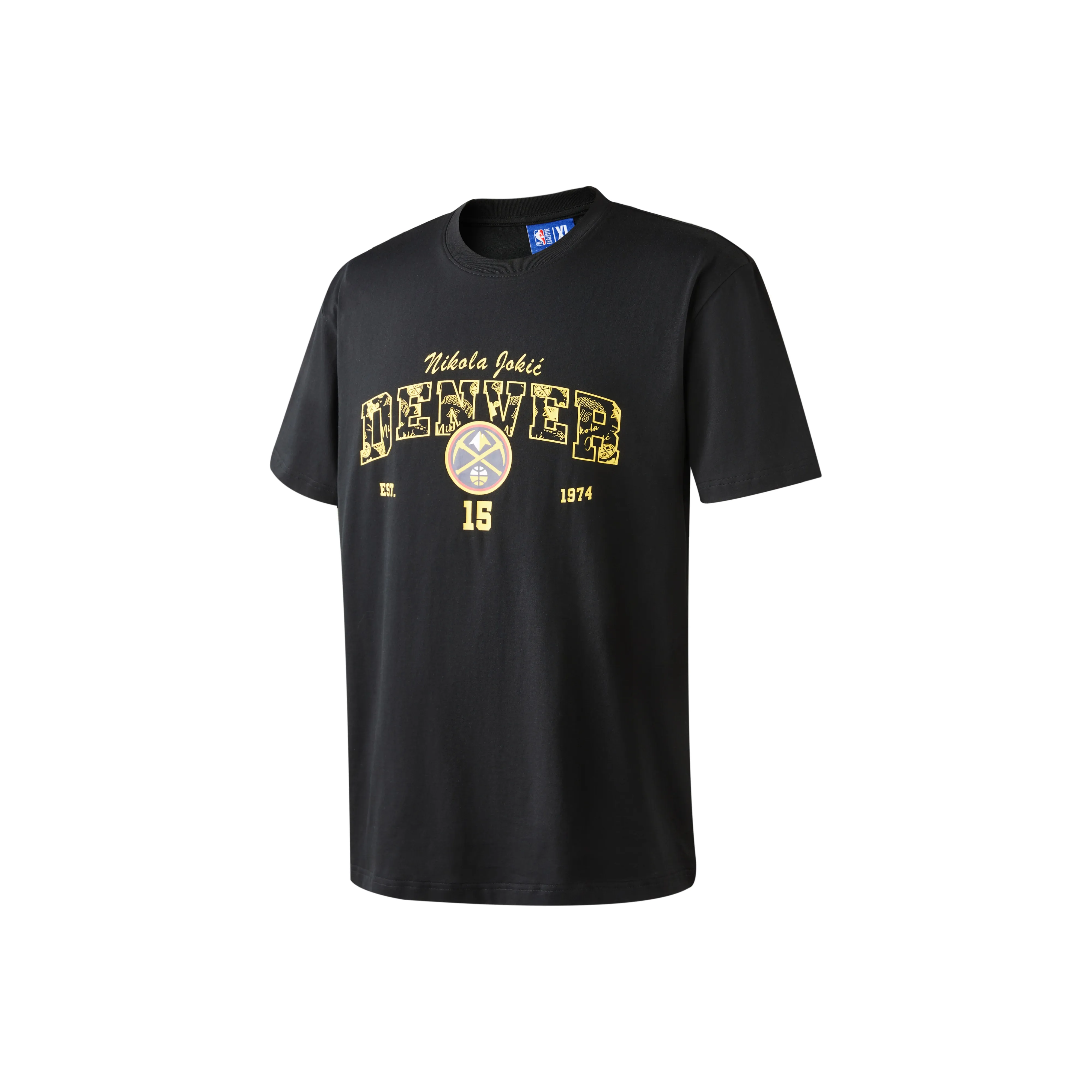 NBA Team T Shirts Unisex Black