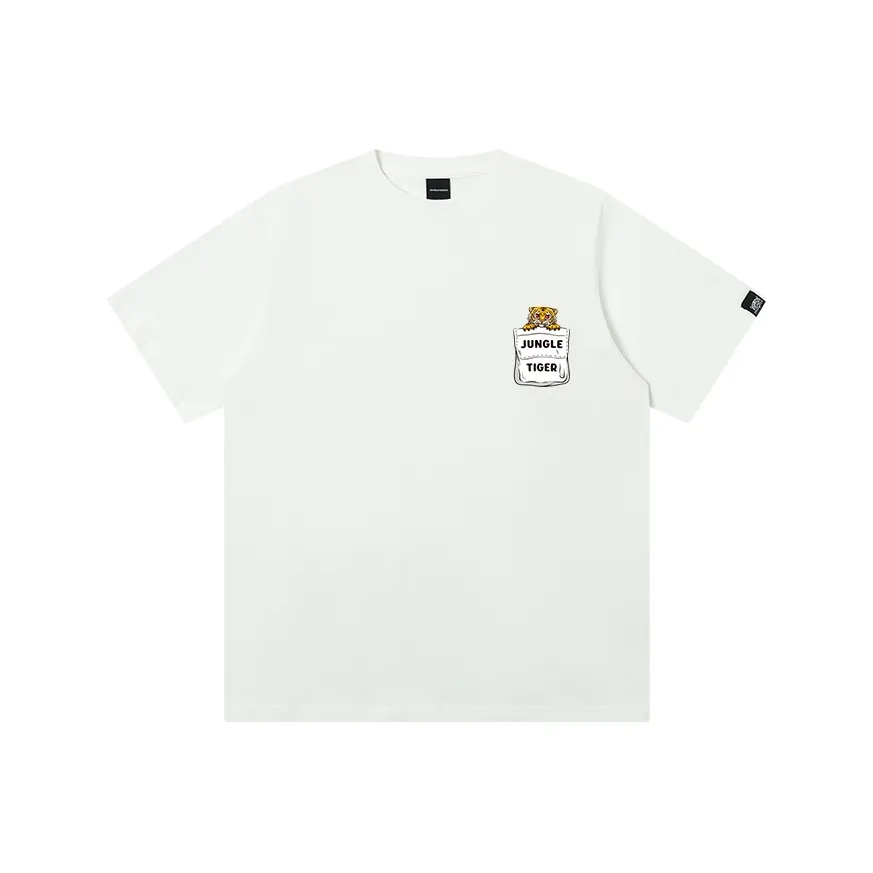 JUNGLE TIGER T-Shirt Унисекс Черный