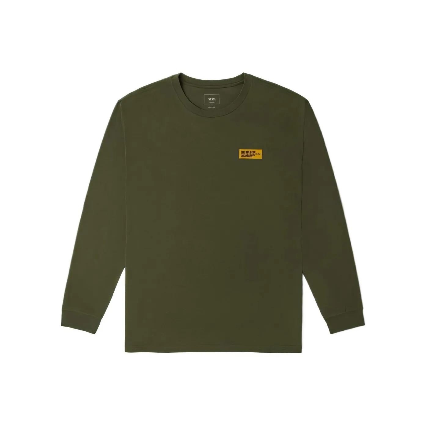 Vans TEE LS T-Shirt Унисекс Темно-зеленый