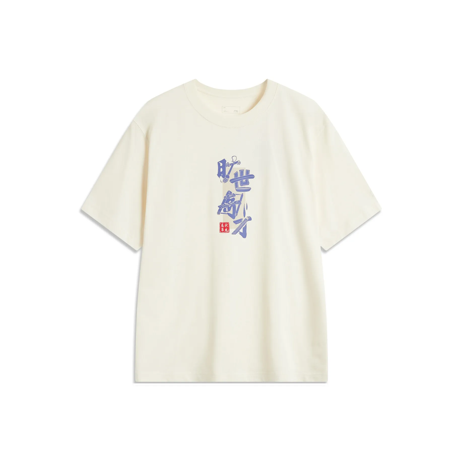 LiNing x Disney T Shirt Unisex Ecru