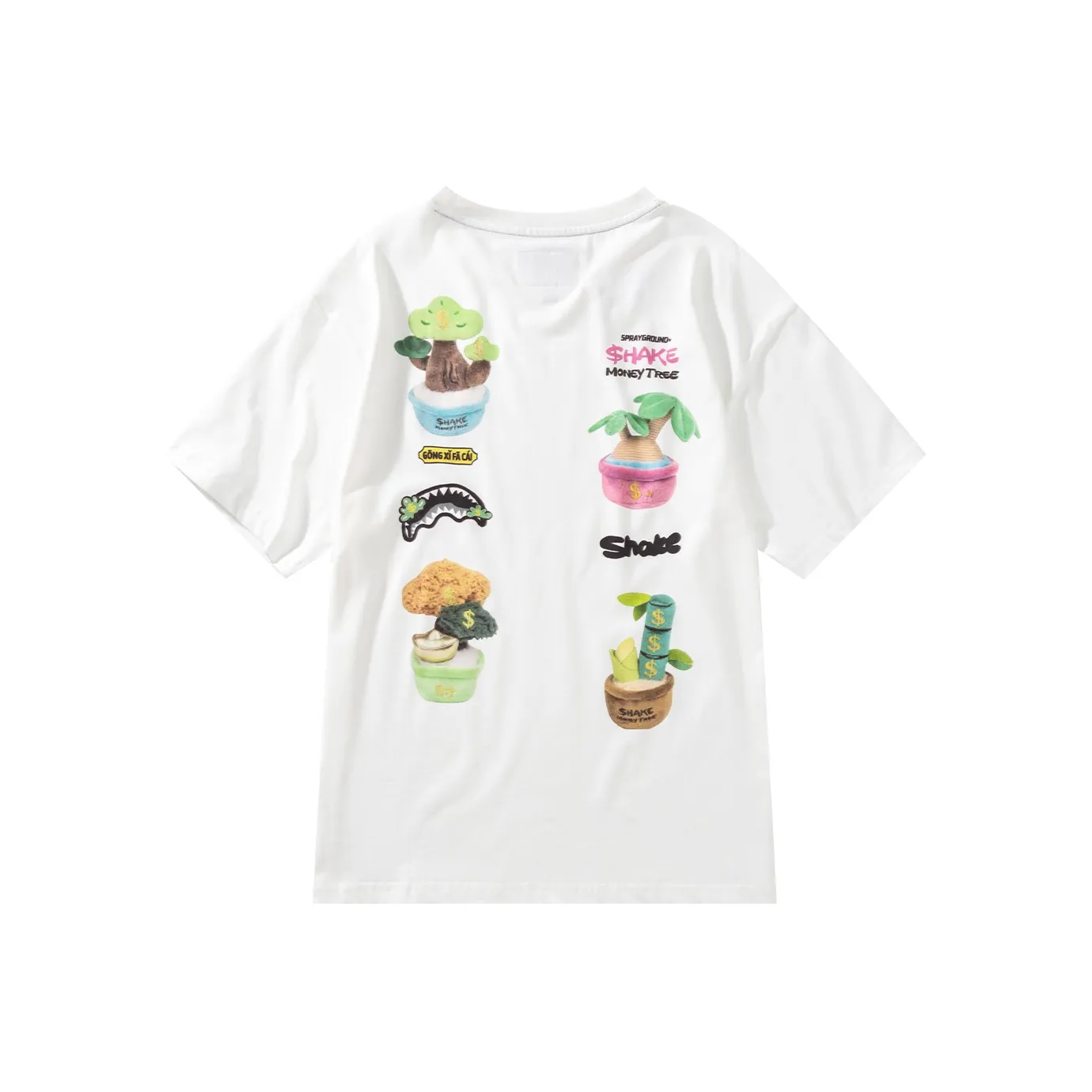 SPRAYGROUND x YAOQIANSHU LIANMINGKUAN Т-рубашка Унисекс