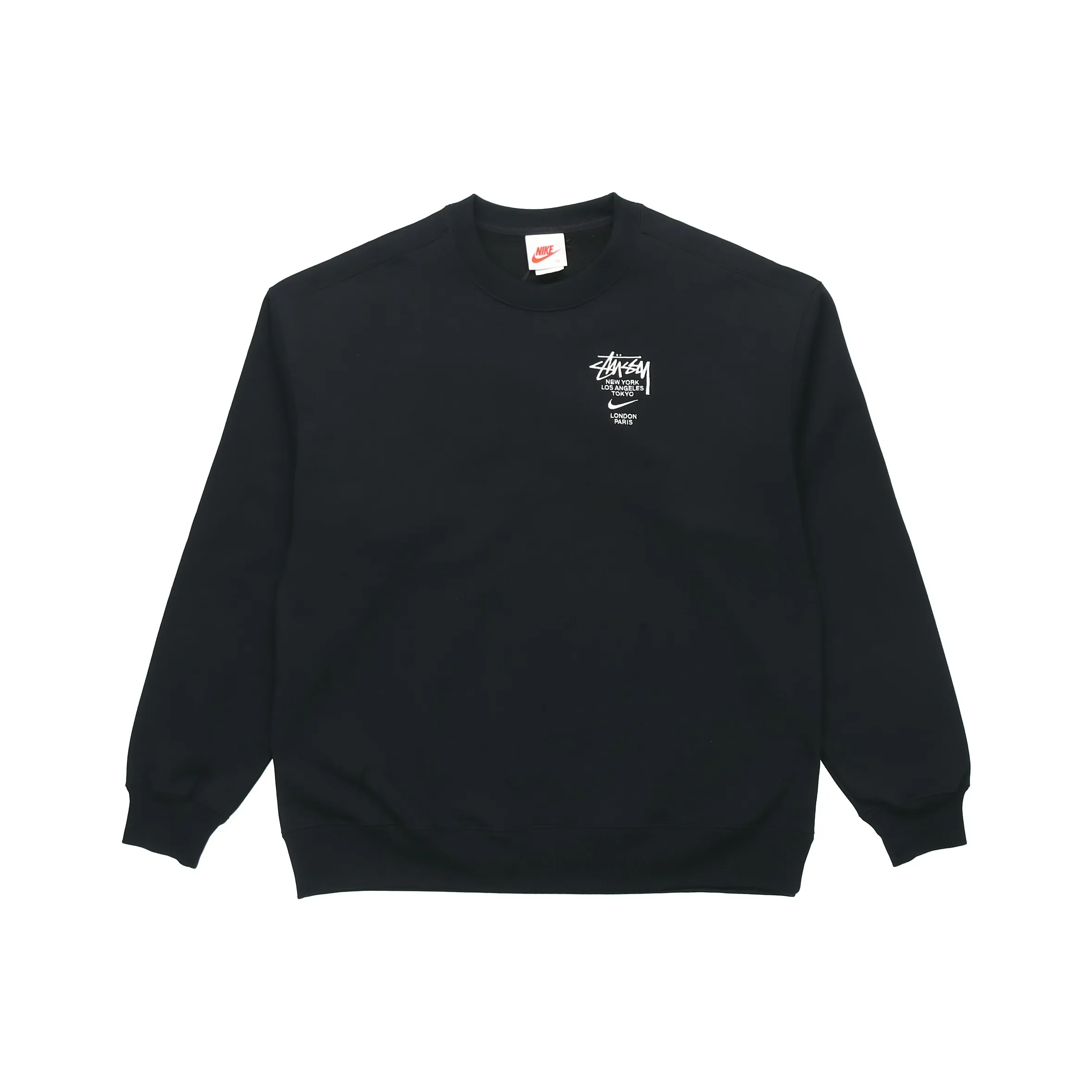 Nike X Stussy International Crewneck Sweatshirt Asia Sizing
