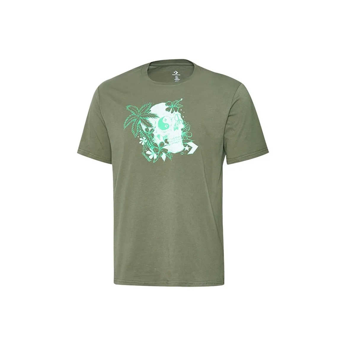 Конверс Graphic SS T-Shirt Мужская Зеленая