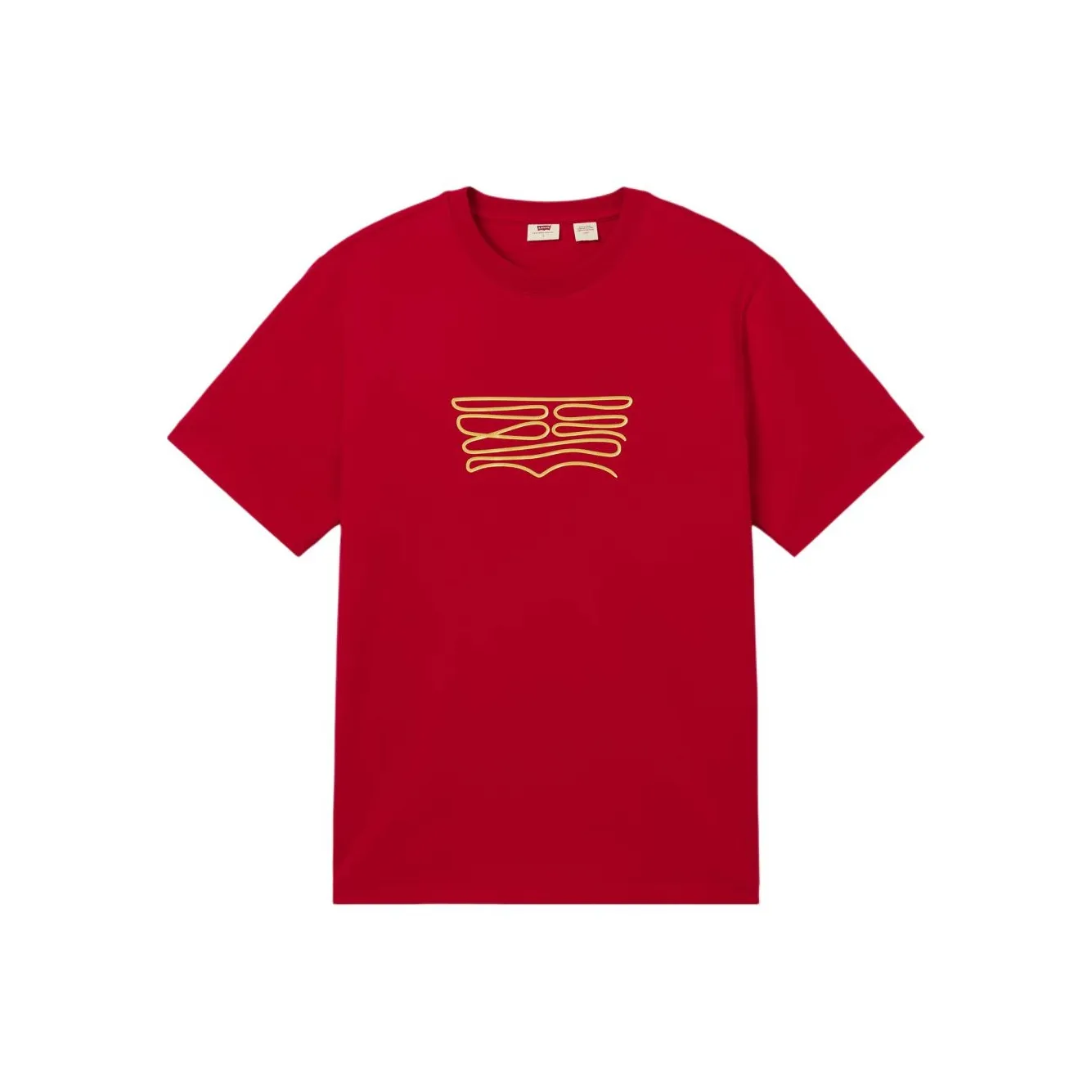Levis CNY T Shirts Men's Red