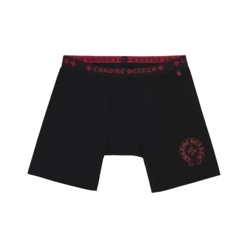 Chrome Hearts Черно-красные Мужские Трусы