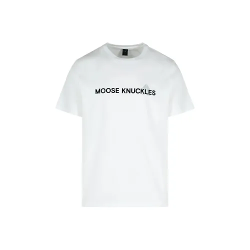 Moose Knuckles Белая Мужская Рубашка