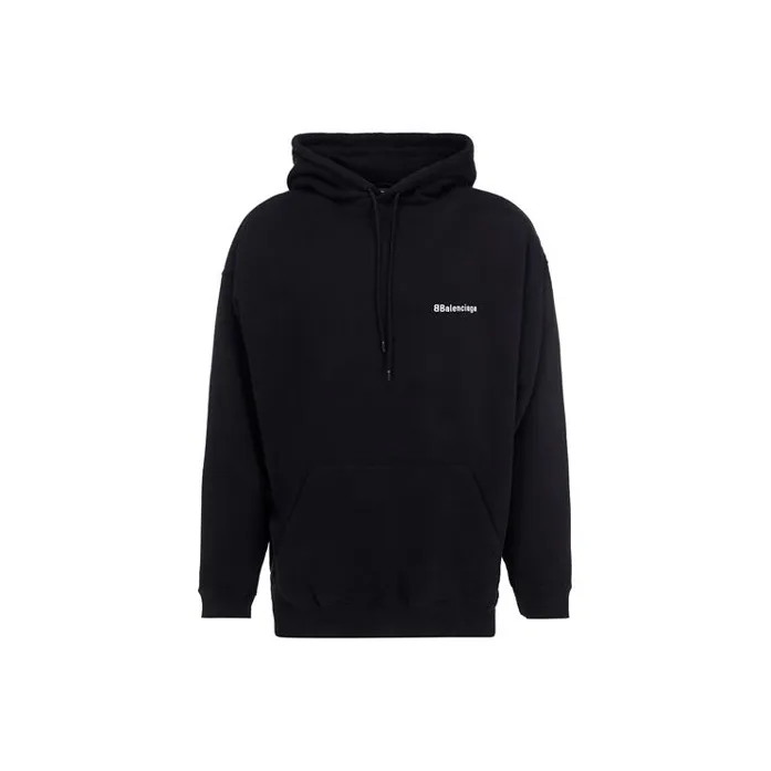 Balenciaga Corporate Logo Popover Hoodie