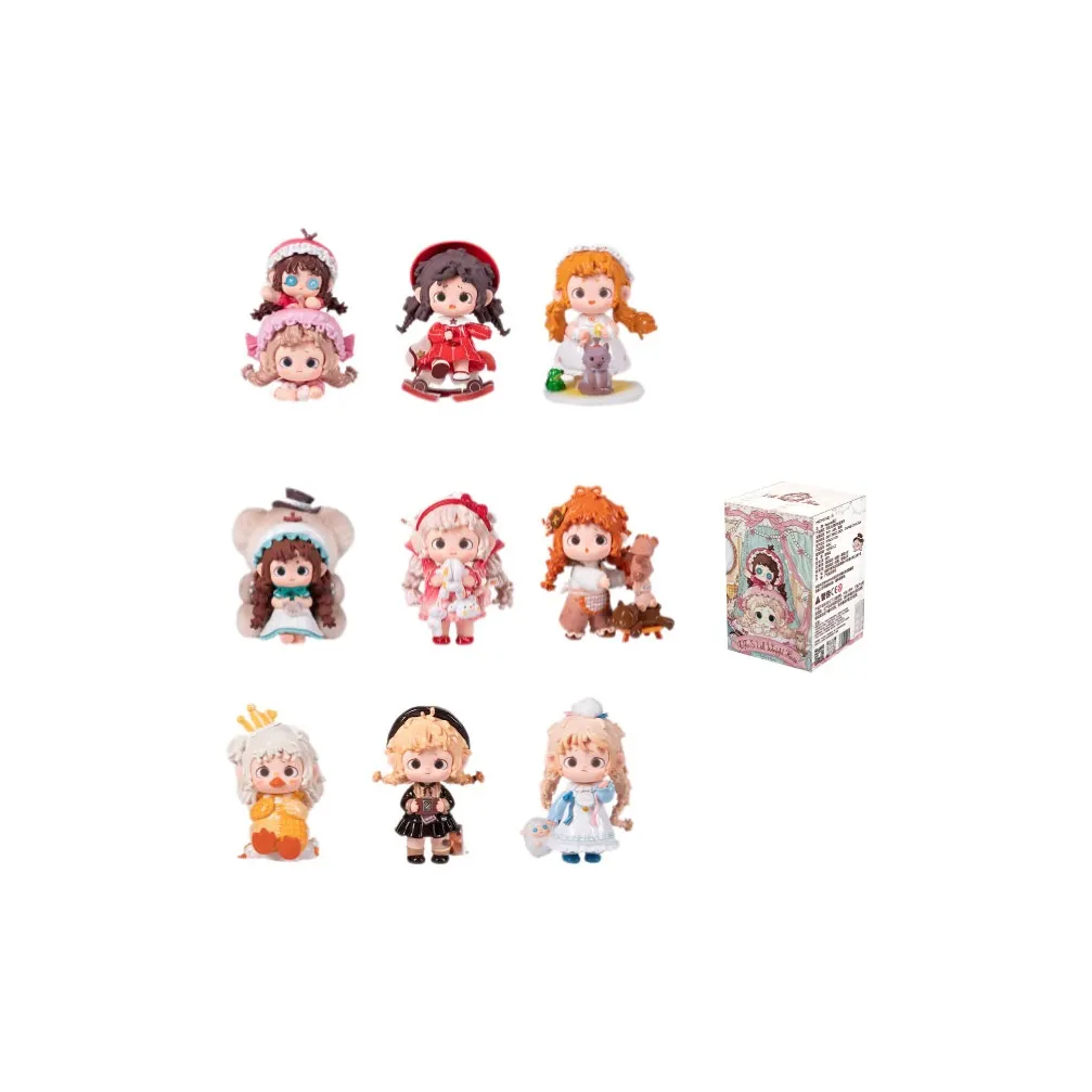 Heyone Чудеса Time! Куклы Puff OF Miaomiao House Здесь! Слепые коробки Один Blind Коробка Целая коробка 9 шт